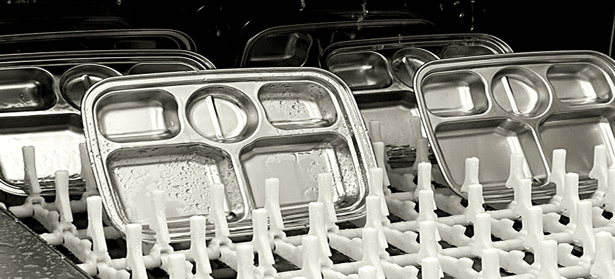 식판 세척 배송